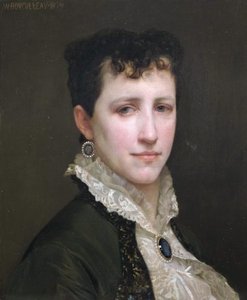 Ritratto di Mademoiselle Elizabeth Gardner da William Adolphe Bouguereau